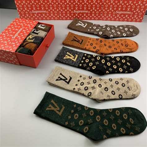 louis vuitton print socks|Louis Vuitton ankle socks.